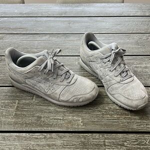 Asics Gel Lyte 3 III OG 30th Anniversary Piedmont Grey Suede Mens 10.5. Used.